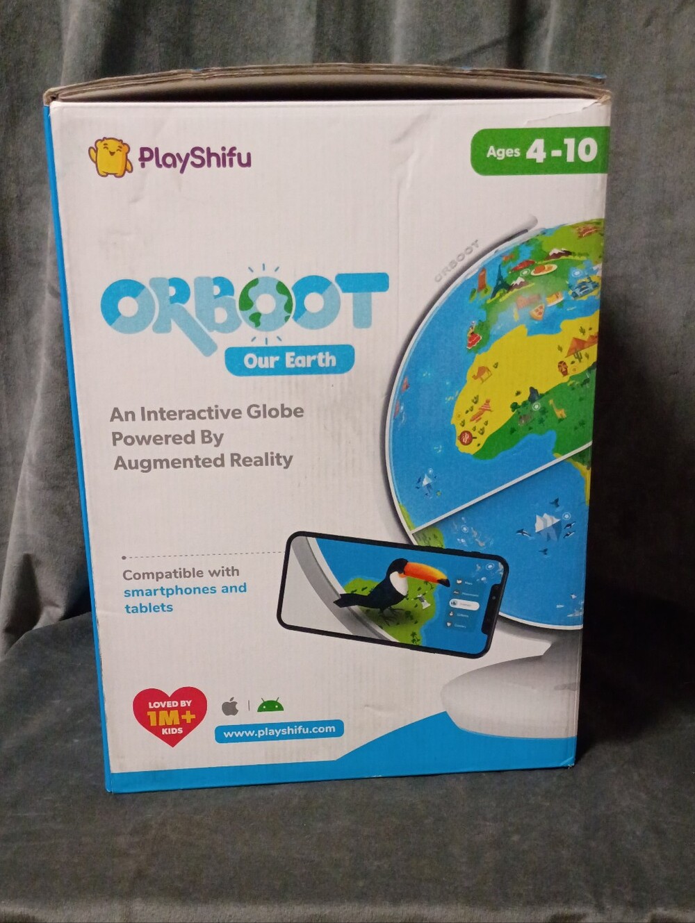 PlayShifu Orboot Earth, an interactive augmented reality (AR) educational toy